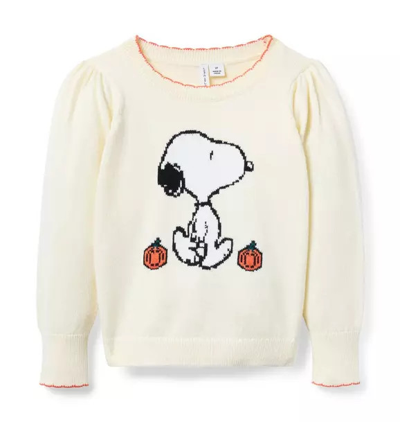 Peanuts Snoopy Pumpkin Sweater | Janie and Jack