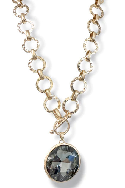 Becca Black Diamond Statement Necklace | The Willow Tree