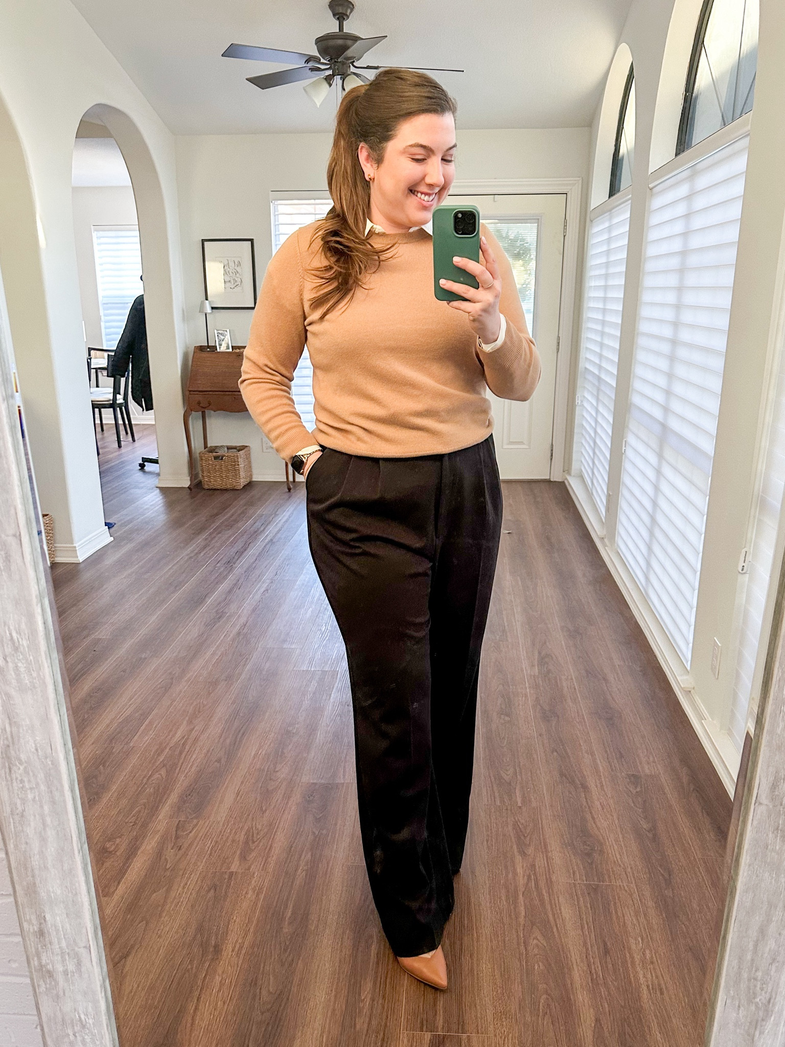 Workwear #ootd 1/17/24 

Womens business professional workwear and business casual workwear and office outfits midsize outfit midsize style 

#LTKstyletip #LTKworkwear #LTKmidsize