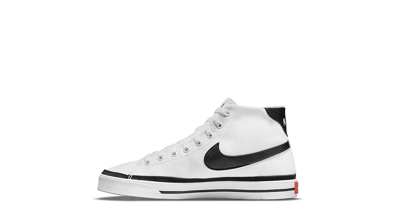 Nike Womens Court Legacy Mid Sneaker - White | Rack Room Shoes