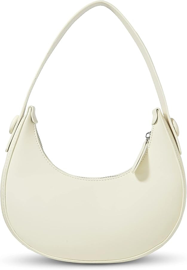 Hobo Bag for Women - Crescent Moon Design, Cute, Trendy Shoulder Handbag & Small Daily Purse, Wom... | Amazon (US)