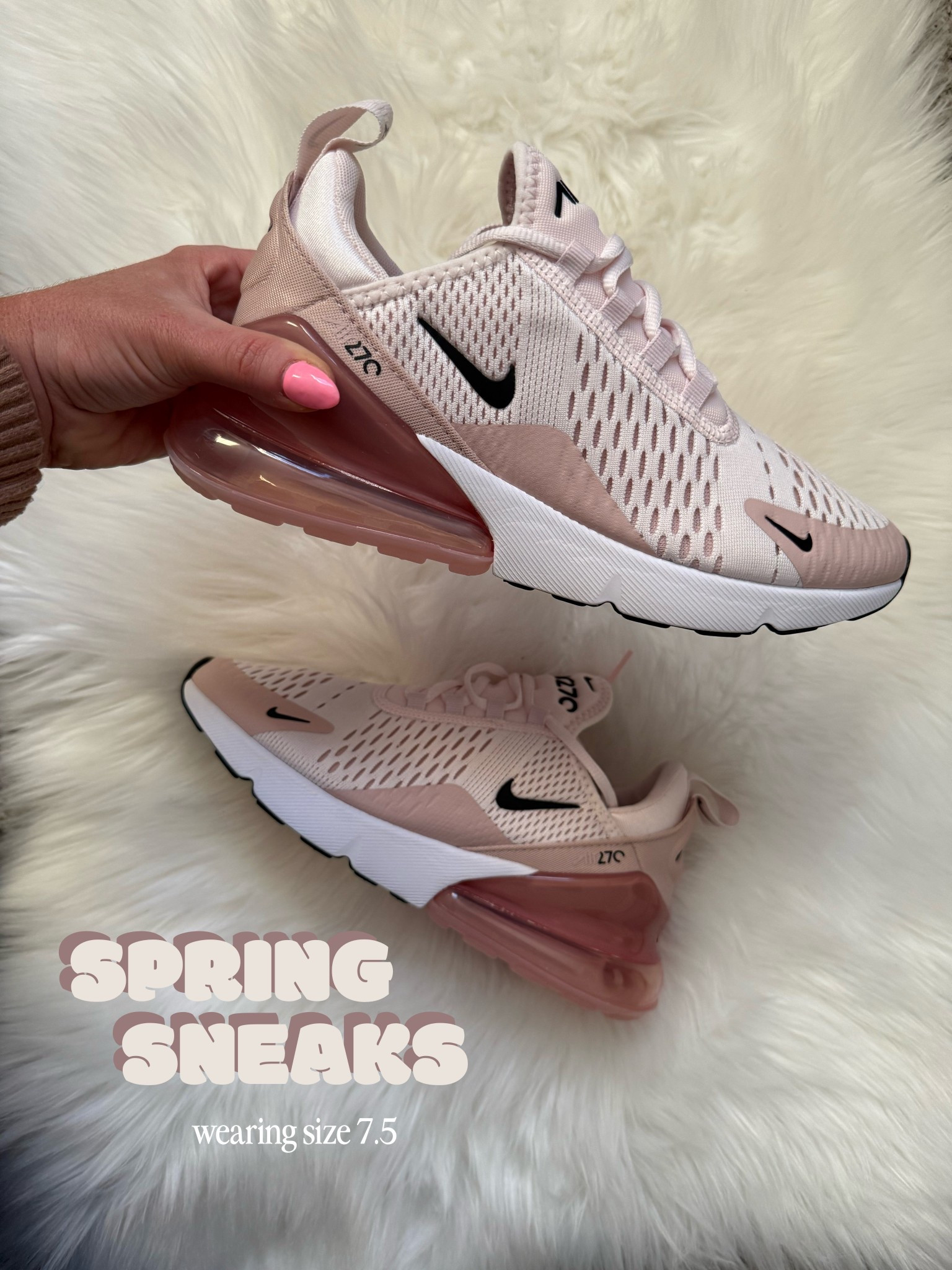 Perfect sneakers for spring!! 🌸
Wearing a size 7.5

#LTKActive #LTKShoeCrush