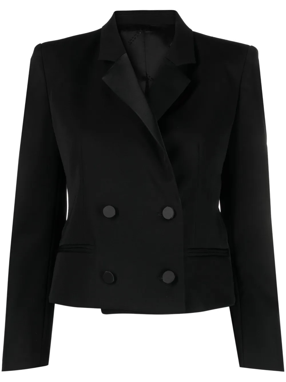 ISABEL MARANT Hasta double-breasted Blazer | Black | FARFETCH | Farfetch Global