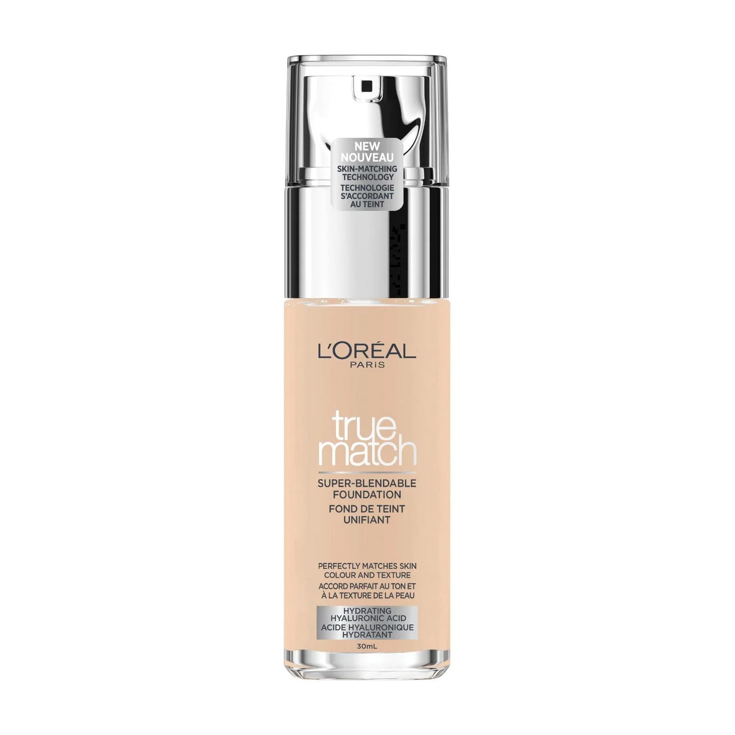 L’Oréal Paris True Match Foundation with Hyaluronic Acid & Moisturizing Care, Moisturizer in a... | Walmart (CA)