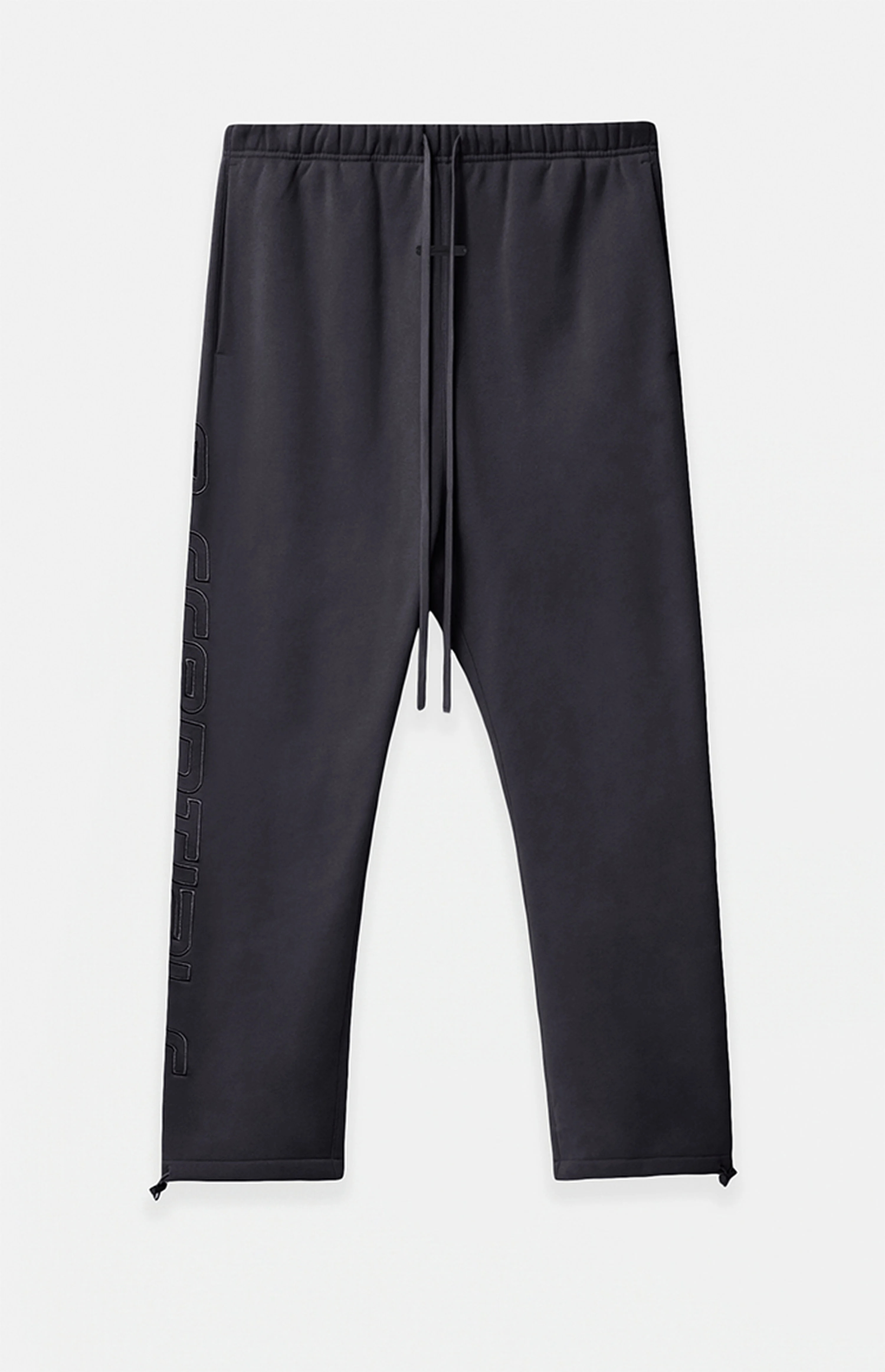 Fear of God ESSENTIALS Vintage Black Active Trace Relaxed Sweatpants | PacSun