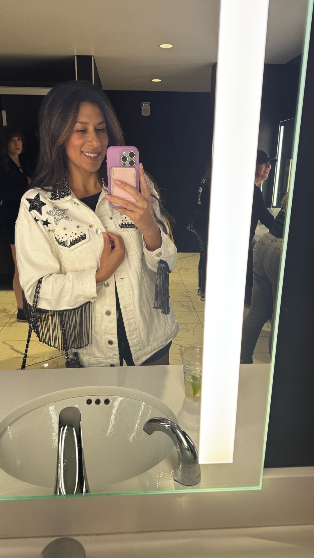 I don’t care what the score is. 
I’m still winning!  Custom Jacket: @laurensnails_lv