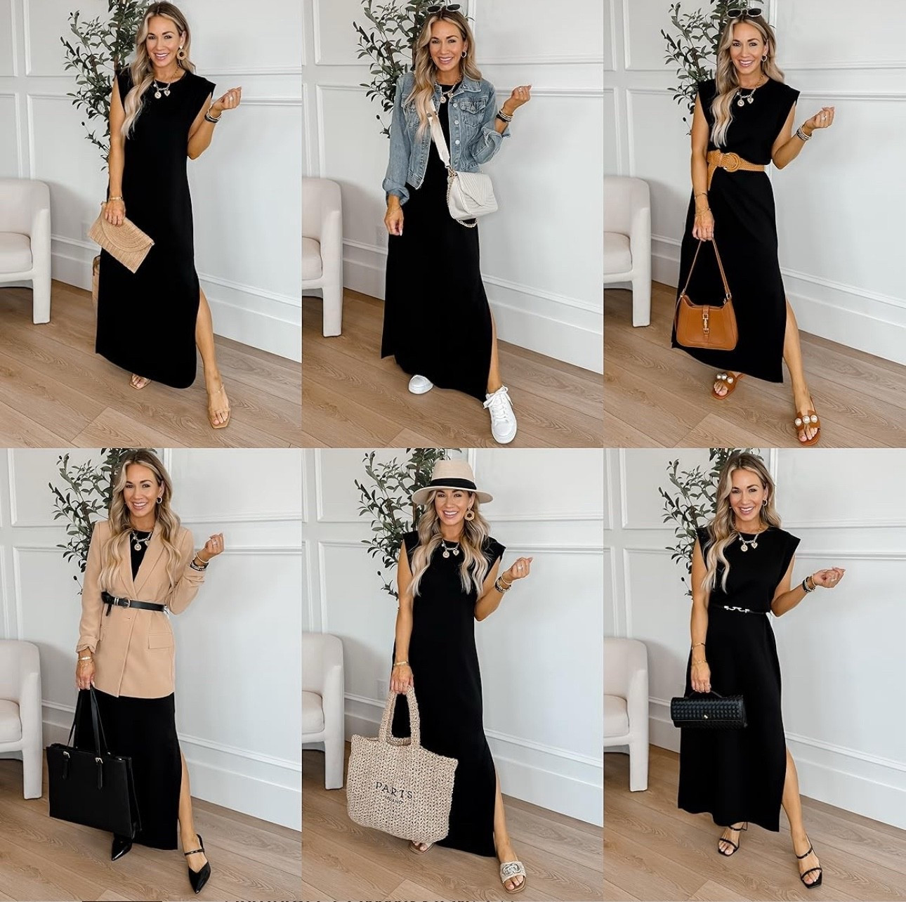 Amazon sale alert! must have maxi dress styled 6 ways! Wearing a small and runs tts. Feels luxe, doesn’t wrinkle, and is so comfy! Style for date night, errands, travel, the office, vacation and more!

#LTKSaleAlert #LTKSeasonal #LTKStyleTip
