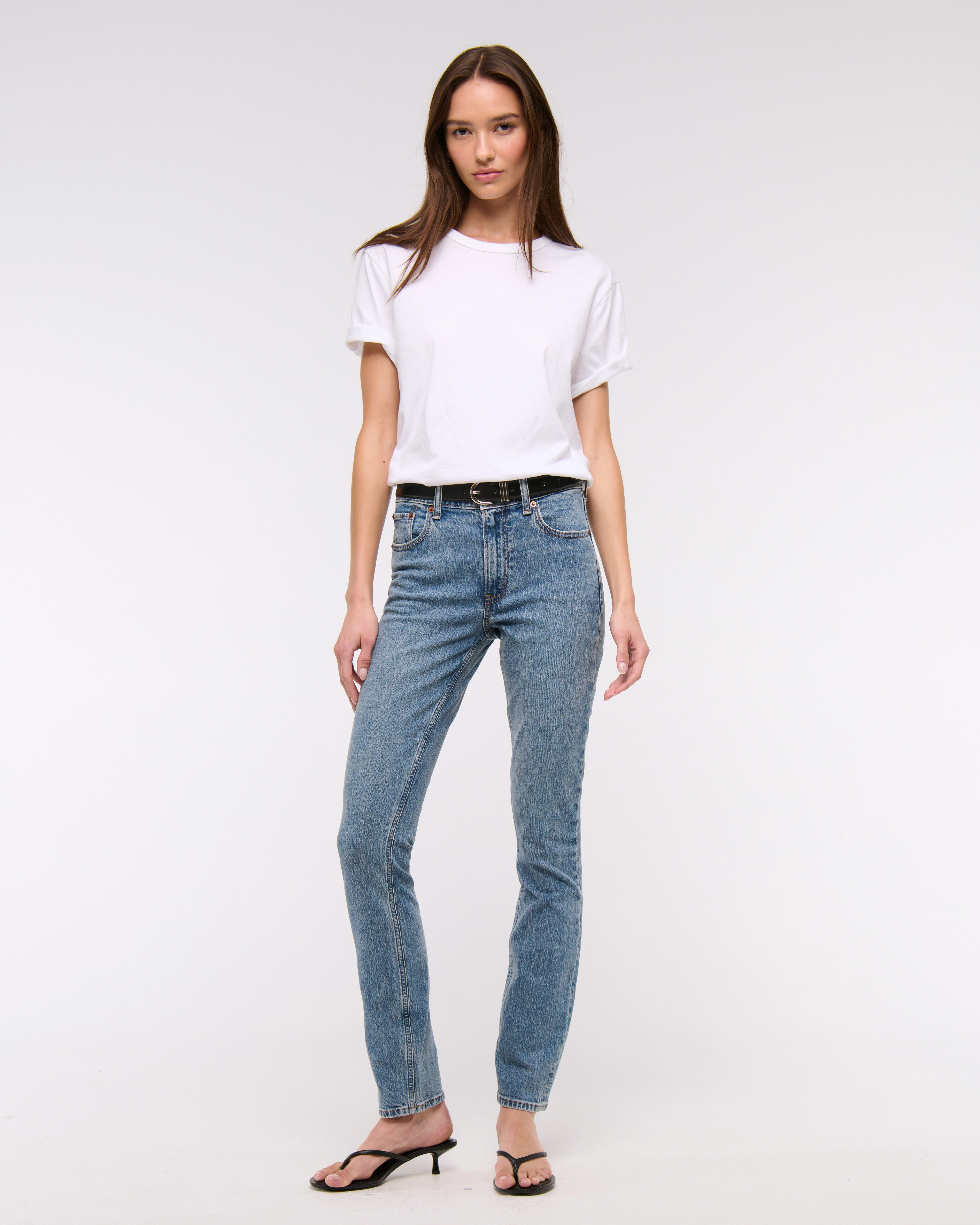 High Rise Modern Skinny Jean | Abercrombie & Fitch (US)
