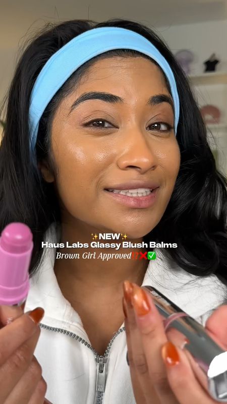 Haus Labs by Lady Gaga released new glassy blusy balms 👀🤨 lets see if theyre #browngirlapproved⁉️✅❌

Tap the product for the shade l use‼️

#LTKVideo #LTKStyleTip #LTKBeauty