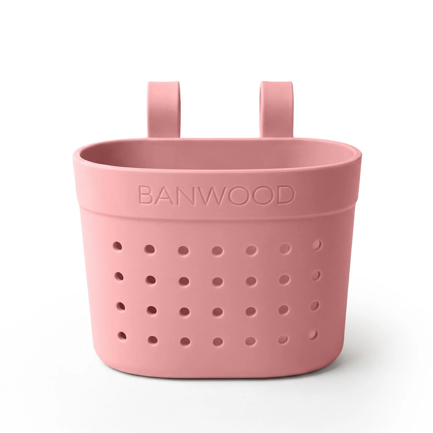 Banwood Pin & Ride Kids Bike Basket Raspberry - Eco-Friendly Bicycle Accessory for Balance Bikes | Banwood