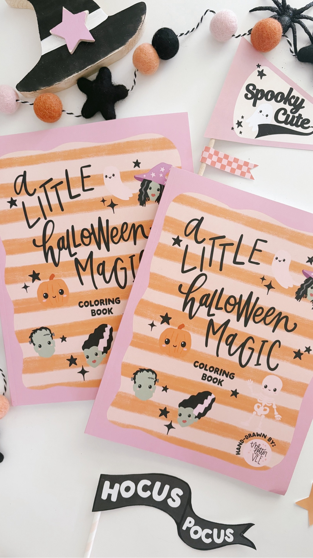 A Little Halloween Magic: Hand-Lettered Coloring Book by The Letter Vee is available on Amazon! Don’t sleep on it, get it this week and add it to your festivities, boo baskets, rainy afternoons, bucket list fun, or just a relaxing day of coloring fun!

#LTKHalloween #LTKFamily #LTKSeasonal