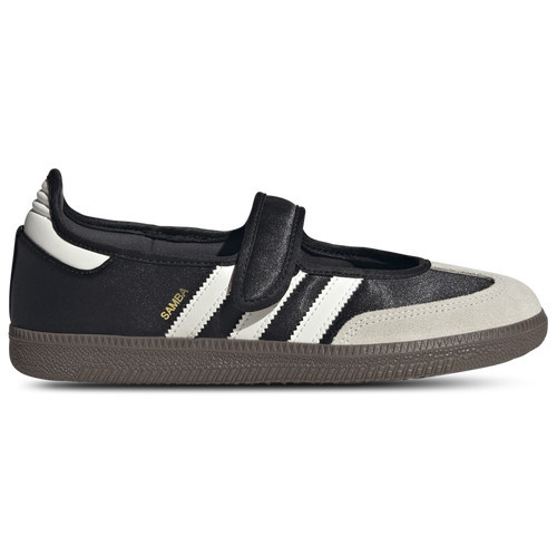 adidas Womens adidas Originals Samba Jane - Womens Basketball Shoes Core Black/Off White/Gold Metallic Size 7.0 | Champs Sports Canada