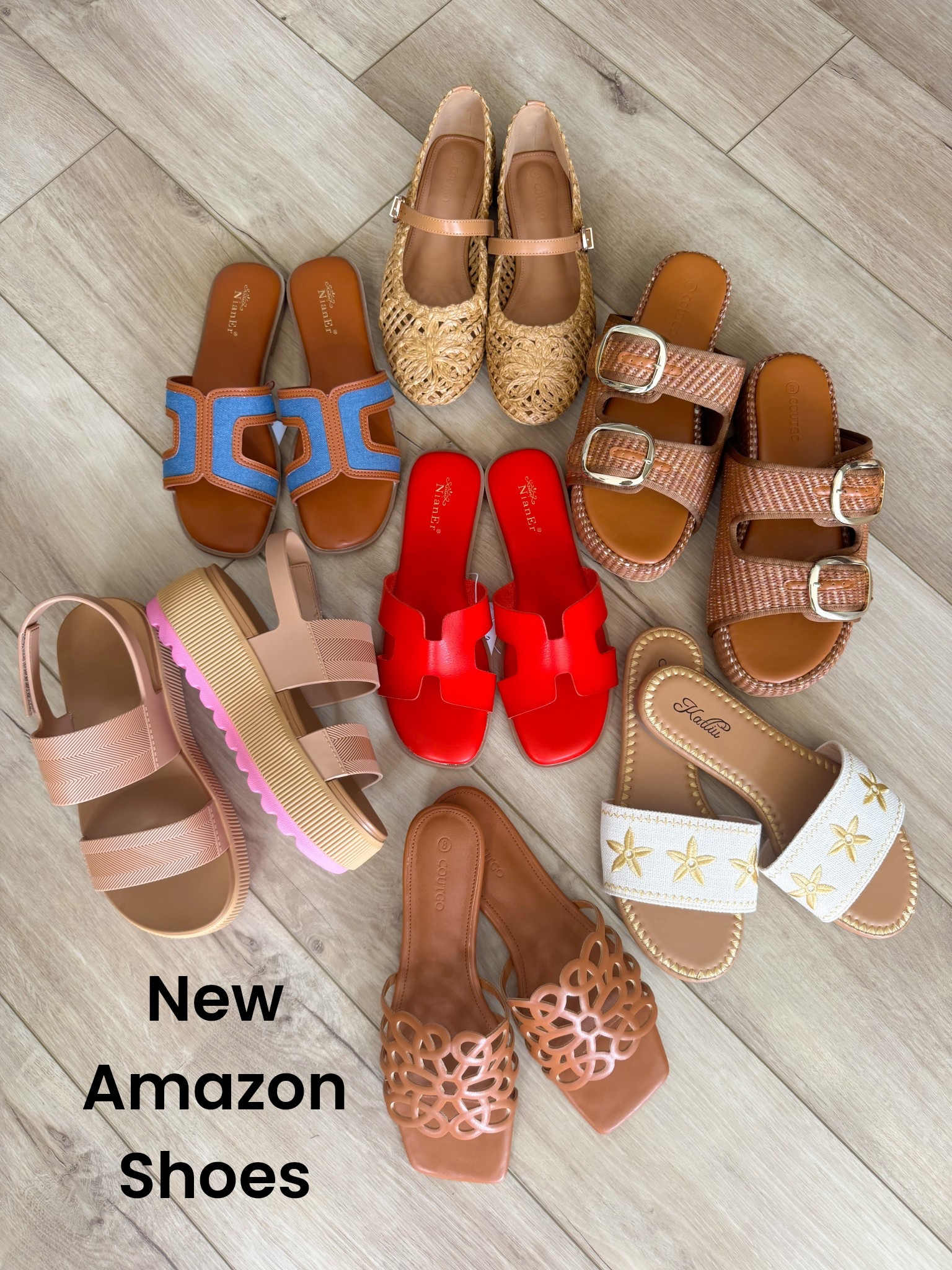 Amazon shoes are seriously stepping it UP lately 😍👏 I am blown away by how good these are!! Every pair I ordered feels and looks so much more expensive than the price… the quality, the details, the comfort—ALL of it 🙌

From everyday neutral slides to fun statement sandals, these are the kind of shoes that instantly elevate any outfit without trying too hard. Perfect for spring and summer outfits, vacations, running errands, or dressing up your everyday mom style ✨

If you’ve been looking for chic, affordable sandals that give designer vibes without the price tag… these are IT 👏 I have a feeling these are going to be bestsellers!!

#amazonfashion #amazonfinds #amazonshoes #sandals #springstyle #summerstyle #affordablefashion #momstyle #everydaystyle #neutralstyle #outfitinspo #styleonabudget #vacationstyle #designerinspired #shoeobsessed

#LTKootd #LTKmomlife