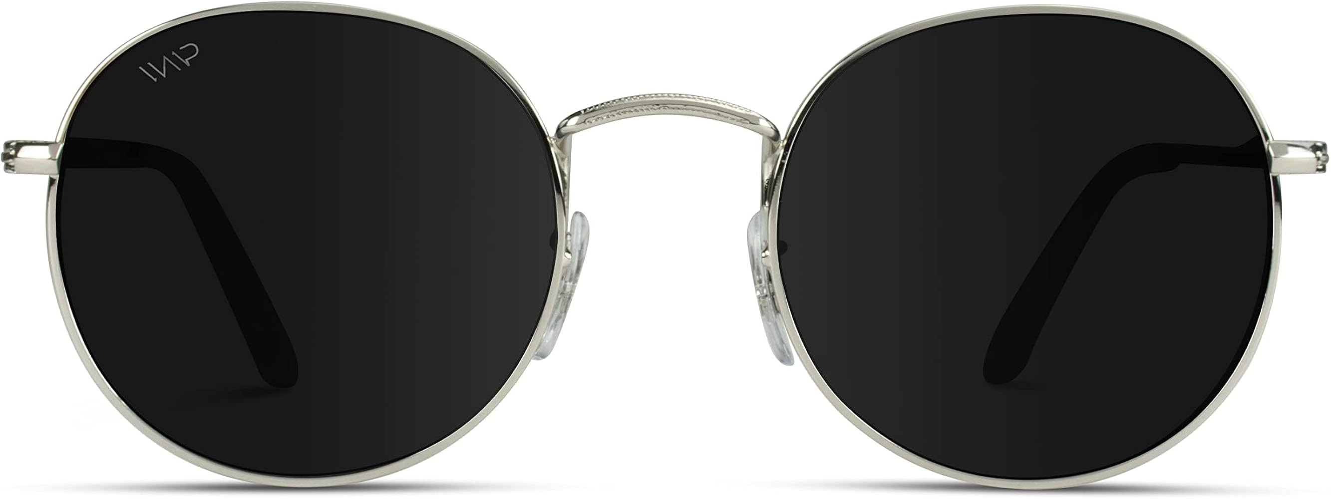 WearMe Pro - Reflective Lens Round Trendy Sunglasses | Amazon (US)