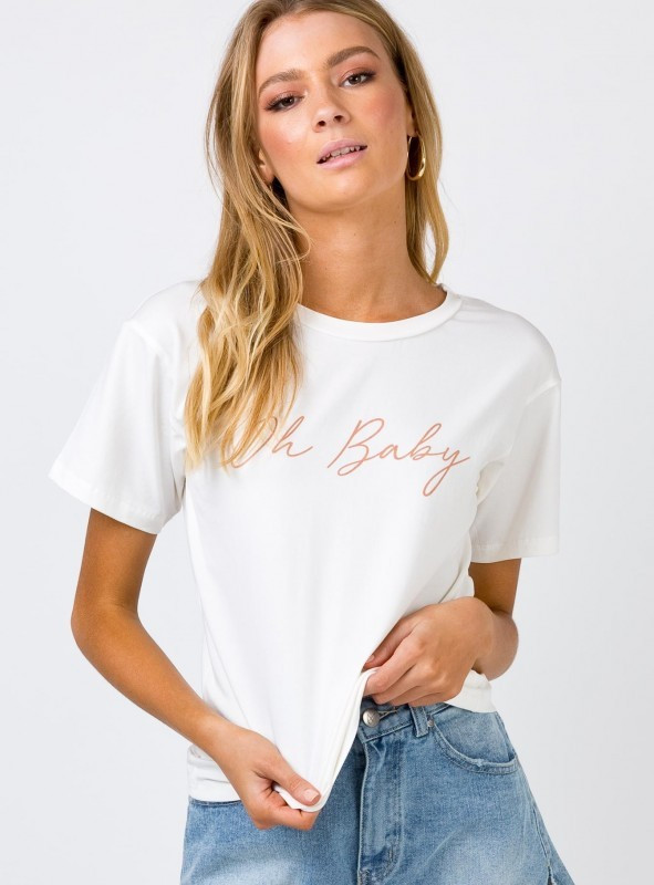 Oh Baby Tee | Princess Polly