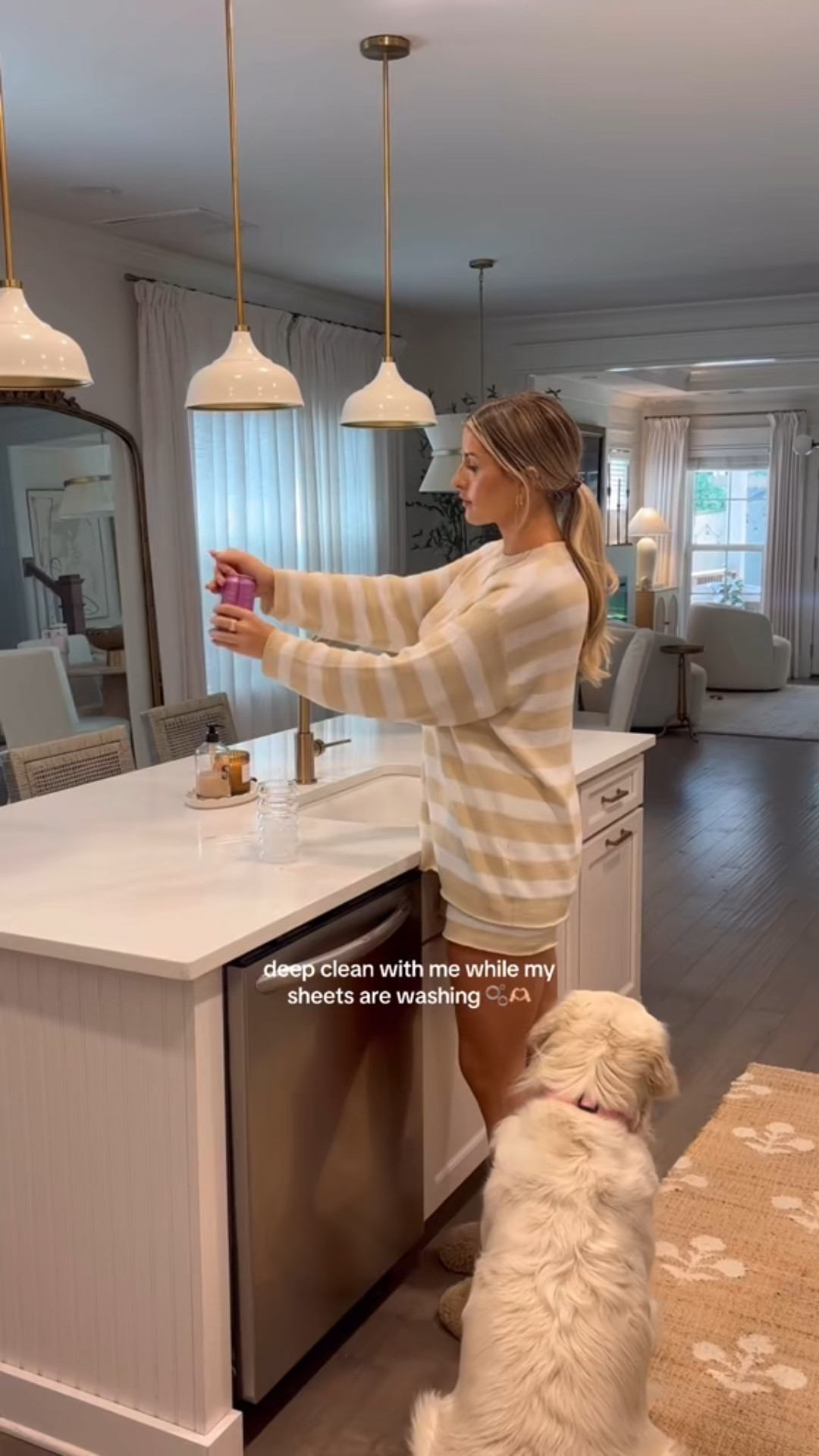 Clean with me! Love this Amazon set! I’m wearing a medium 🤎

#LTKStyleTip #LTKFindsUnder50 #LTKHome