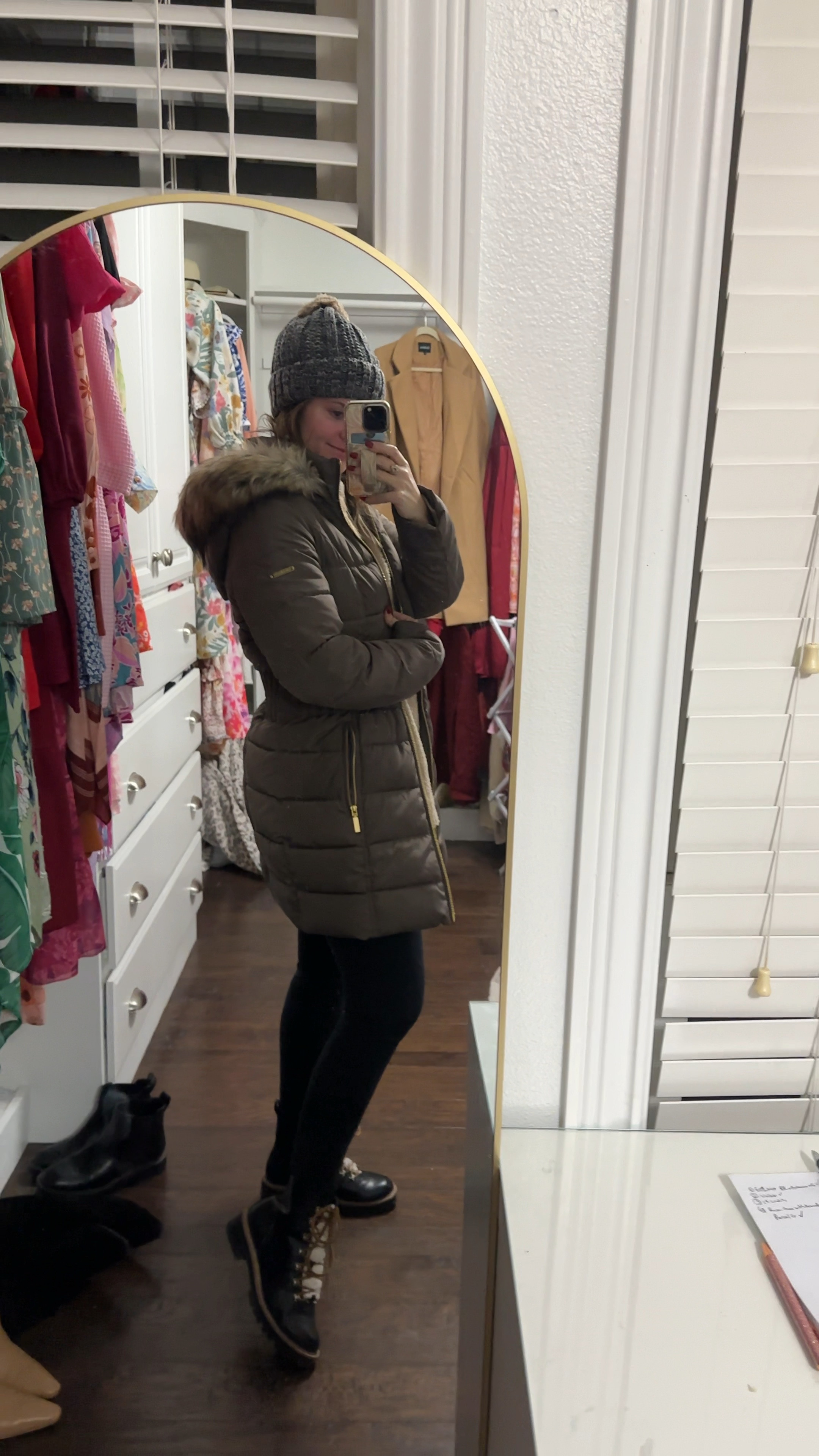 Causal winter outfit that’s comfy & warm! This is my fave puffer coat of all time. Quality is top notch & love that it’s a puffer but it still defines the waist, super flattering. The long sleeve fuzzy sweater top feels like a barefoot dreams  blanket!!! It’s great with leggings. Has an oversized fit with exposed hems (very similar to a  free people sweater) 

Wearing size m in all. 

#LTKMidsize #LTKSeasonal #LTKWatchNow