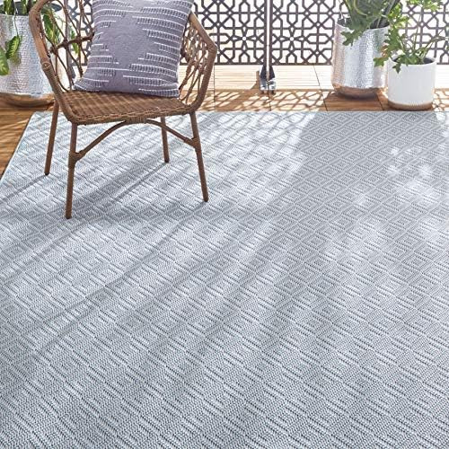 Home Dynamix Tripoli Lydia Indoor/Outdoor Area Rug 5'3"x7'3", Modern Blue | Amazon (US)