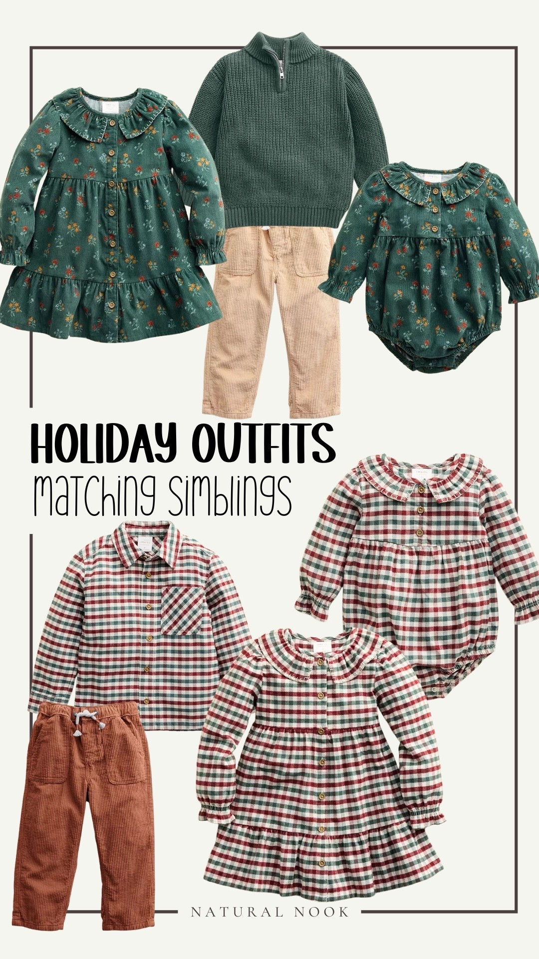 Matching sibling holiday outfits Baby boy clothes, baby boy outfits, baby girl style, baby girl fashion, toddler boy clothes, toddler girl outfits, Christmas outfit, holiday outfit ideas, family Christmas outfits, matching siblings, baby’s first Christmas


#LTKHoliday #LTKKids #LTKBaby