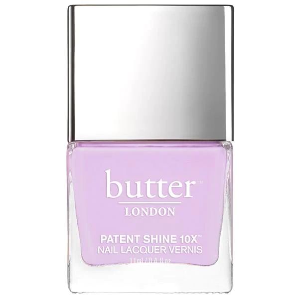 English Lavender Patent Shine 10X Nail Lacquer | PUR, COSMEDIX, and butter London