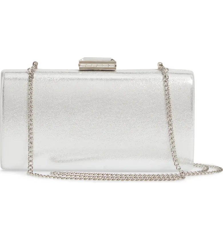 Metallic Box Clutch | Nordstrom