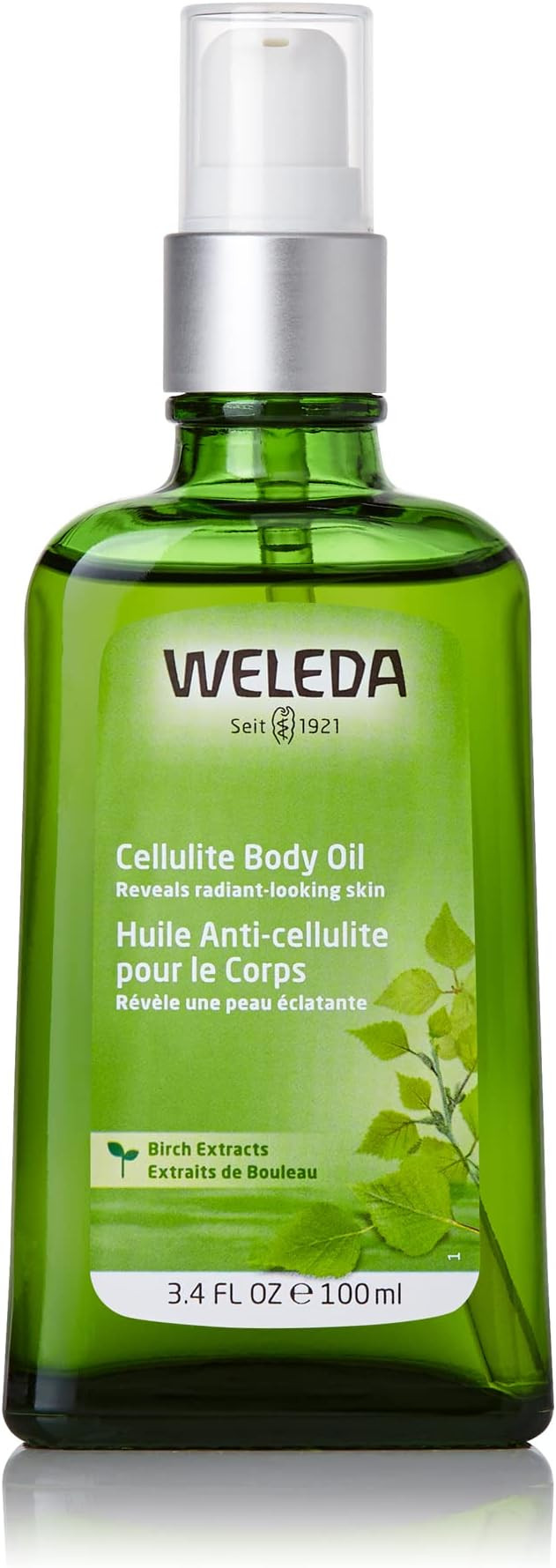 Amazon.com: Weleda Birch Cellulite Body Oil 3.4 Fluid Ounce, Plant-Rich Oil with Birch, Rosemary ... | Amazon (US)