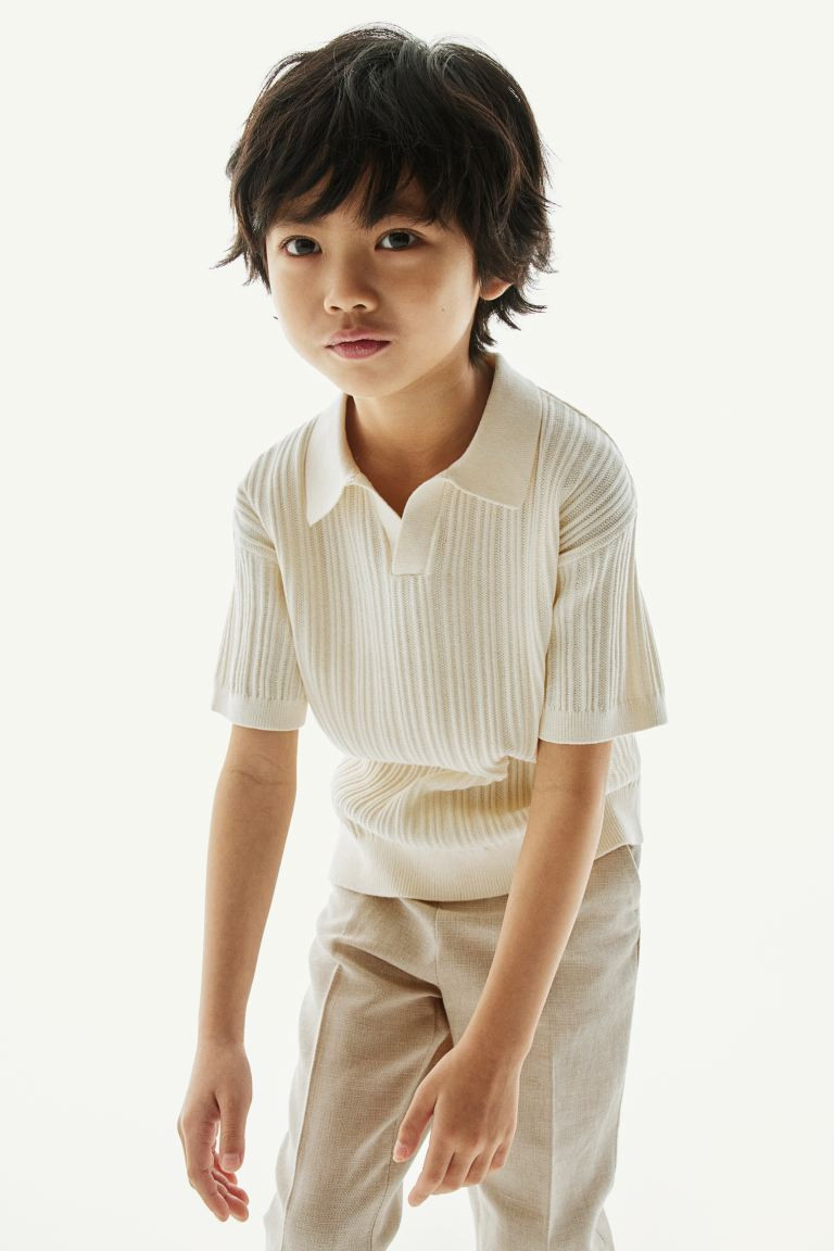 Knit Polo Shirt | H&M (US + CA)