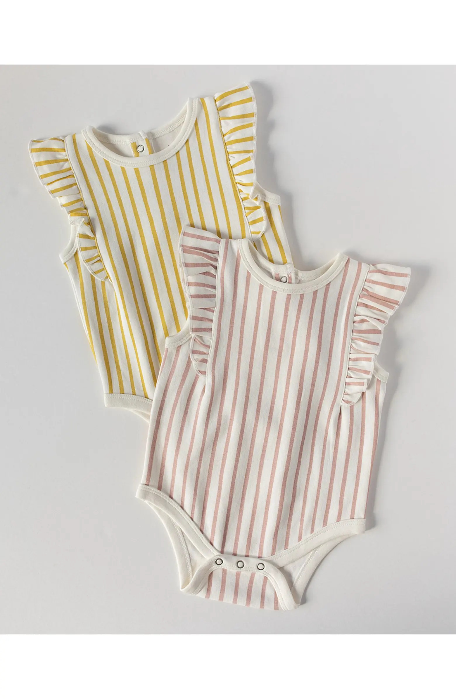 Pehr Ruffle Organic Cotton Bodysuit | Nordstrom | Nordstrom