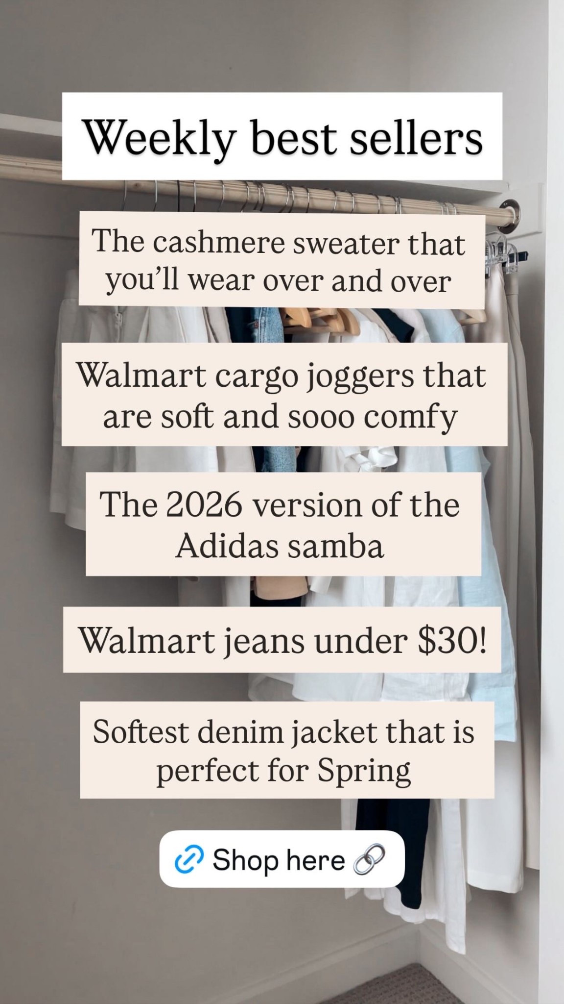 I wear a medium in the black cashmere sweater and a large in the denim jacket. Pants are a size small. Jeans are a size 26. Shoes run big so size down 1/2 in them


#ltkseasonal #ltkover40