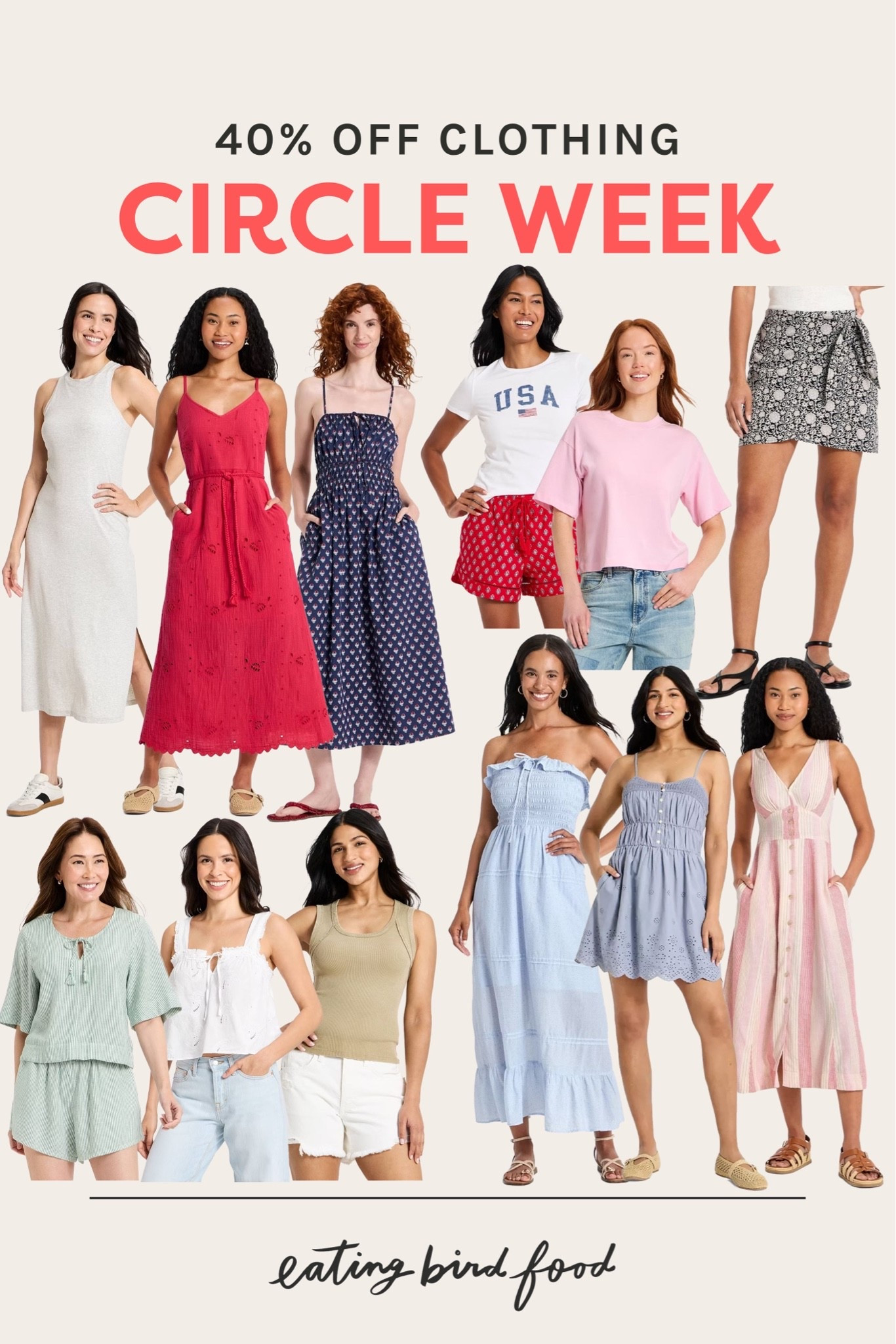 Target circle week. Target deal days. Target finds. Target deals. Target summer sale. Target clothing. Target summer style. Target summer dress. Target summer matching set. Target Sumer top.

#LTKootd #LTKSeasonal #LTKSaleAlert