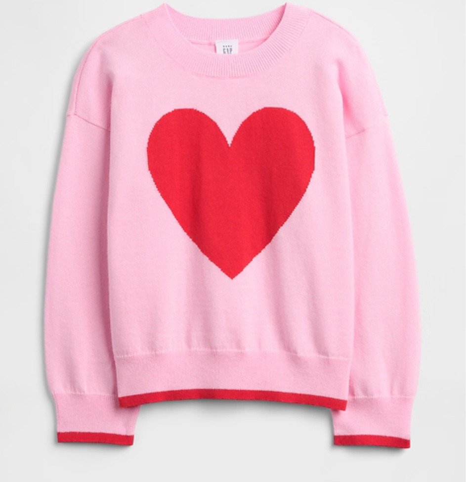 The sweetest girls valentine sweater ❤️

#LTKSaleAlert #LTKValentine #LTKmomlife