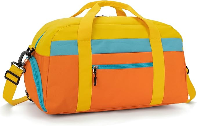 HawLander Kids Duffle Bag for Boys or Girls, Fit Sports Practice, or Overnight Travel Weekend (Or... | Amazon (US)