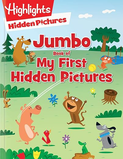 Jumbo Book of My First Hidden Pictures: Over 115 Hidden Pictures Puzzles in Highlights Activity B... | Amazon (US)