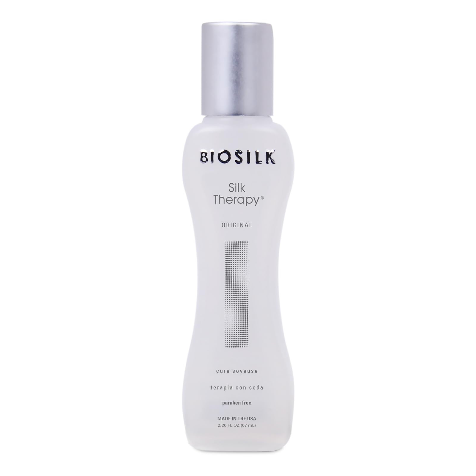 BioSilk Silk Therapy Original, Reconstructing Treatment For Adding Shine & Helping Prevent Split Ends, Sulfate, Paraben, & Cruelty-Free, 2.26 Oz | Amazon (US)