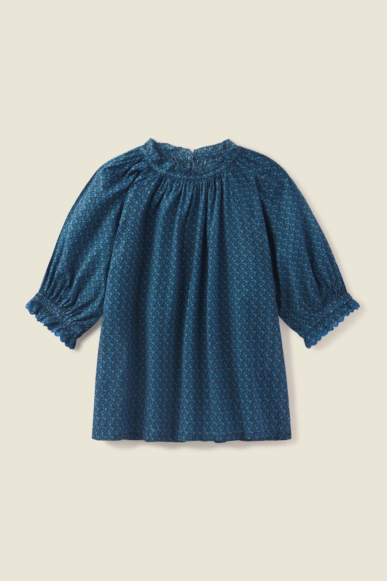 Sheila Blouse Mazarine Ditsy | TROVATA