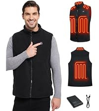 Loowoko Heated Vest for Men with Battery Pack Included, Rechargeable Electric Heating Jacket Coat... | Amazon (US)