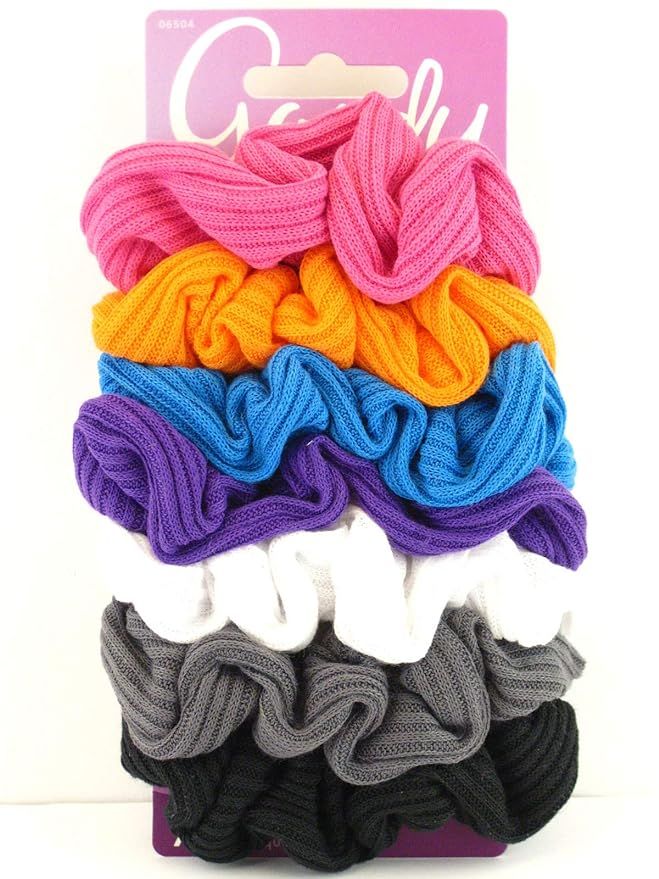 Goody Ouchless Ribbed Scrunchies - 7 Pcs. | Amazon (US)