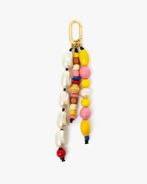 Multi Beaded Fob | Clare V.
