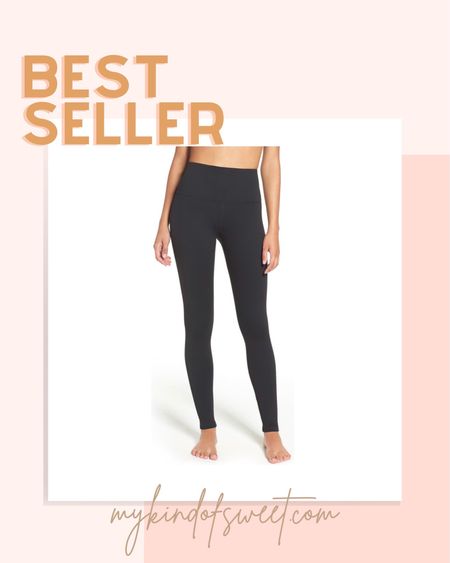 These are my tried and true leggings. The ones that I grab out of my drawer the most often. They’re so good, I bought another black pair because I found myself wearing them over and over. They’re high rise, with the perfect amount of compression for either working out or momming around. I’m wearing small.


#LTKfit #LTKstyletip #LTKunder100