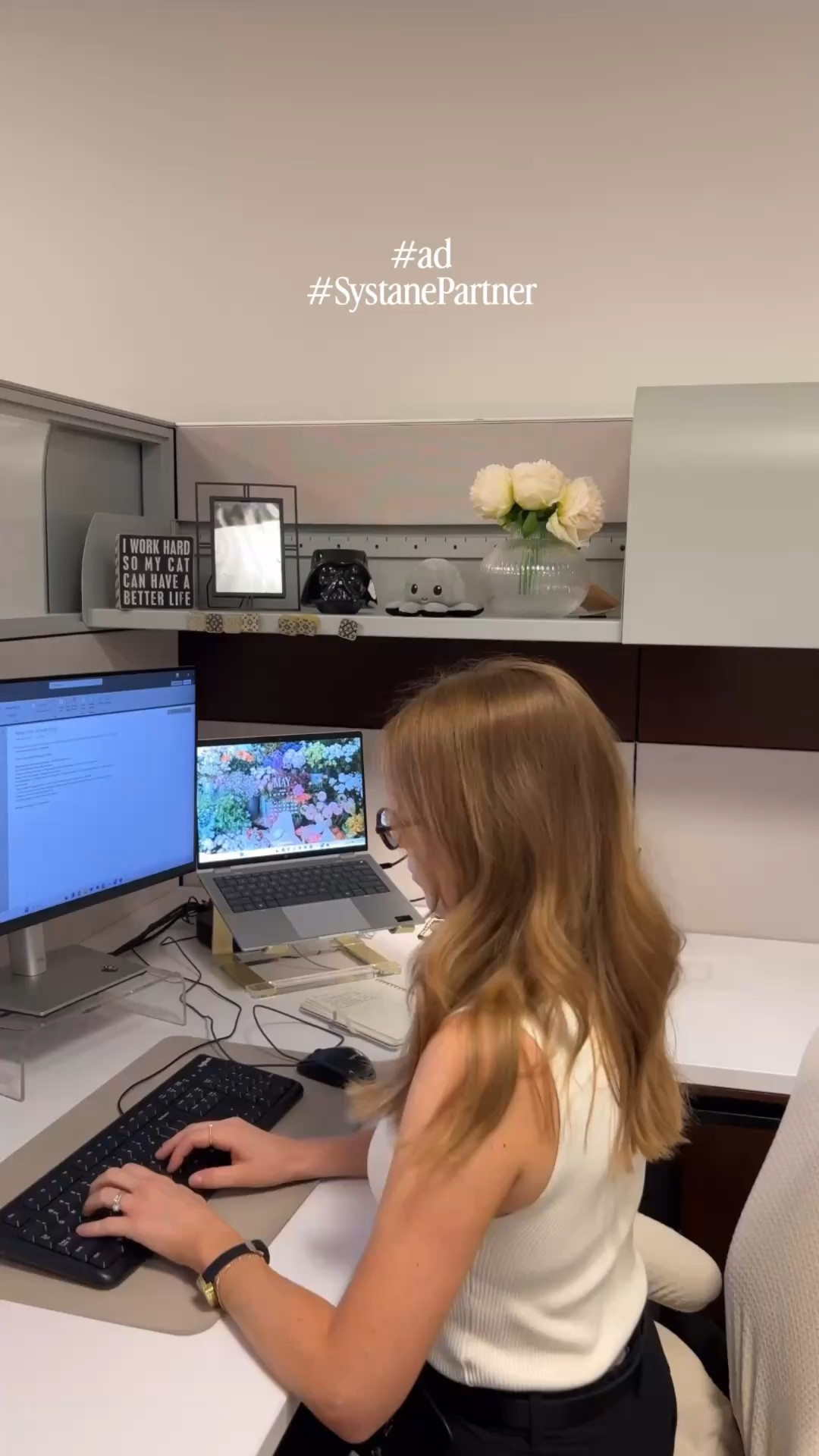 #ad #systanepartner #targetpartner screen heavy office days = dry eyes 😵‍💫 lately I’ve been keeping Systane PRO in my work bag for the 3 pm computer slump moments - available at target! #dryeye #target #eyecare