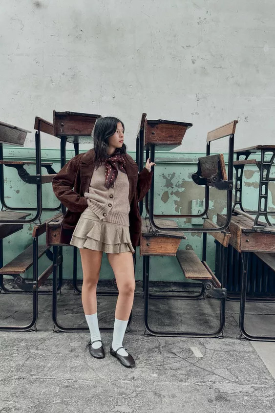 100% SUEDE LEATHER OVERSIZED JACKET | Zara UK