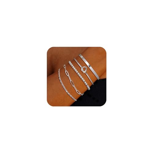 14k Gold Plated Hand Chain for Women,Trendy Ring Bracelet Hand Chain Non Tarnish Beaded Cubic Zir... | Amazon (US)