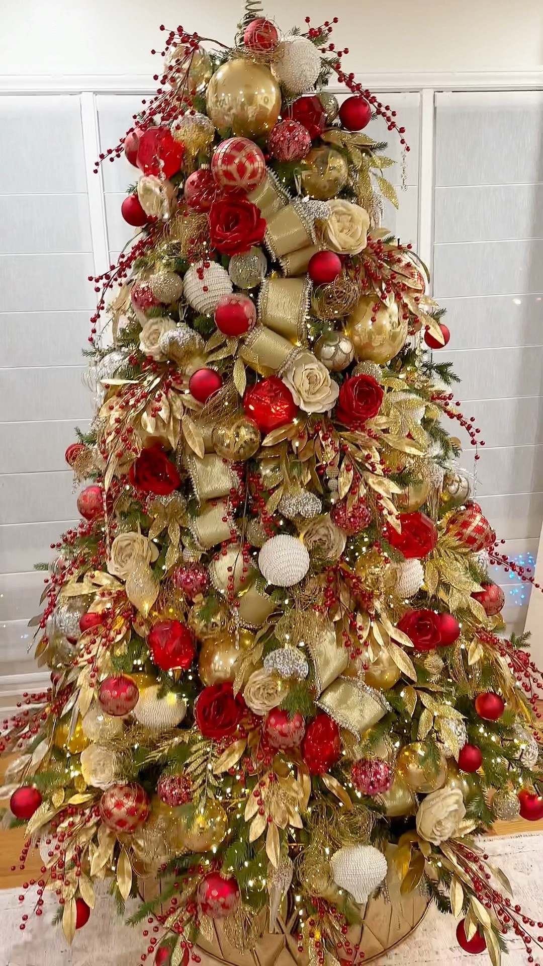 Red, Gold and Ivory Christmas Tree 

#LTKSeasonal #LTKHoliday #LTKHome