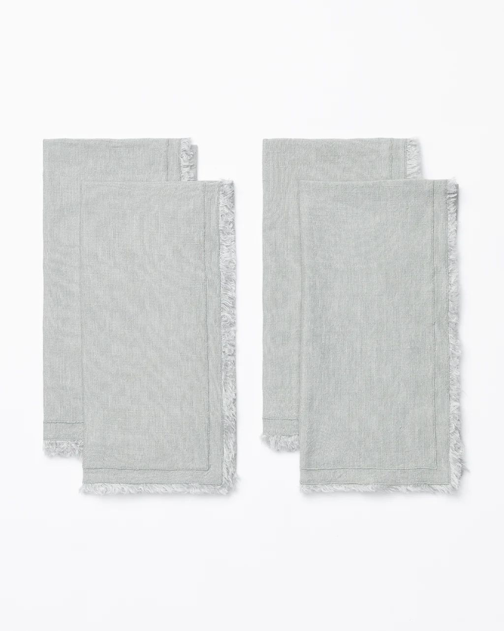 Border Stitch Linen Napkins (Set of 4) | McGee & Co.