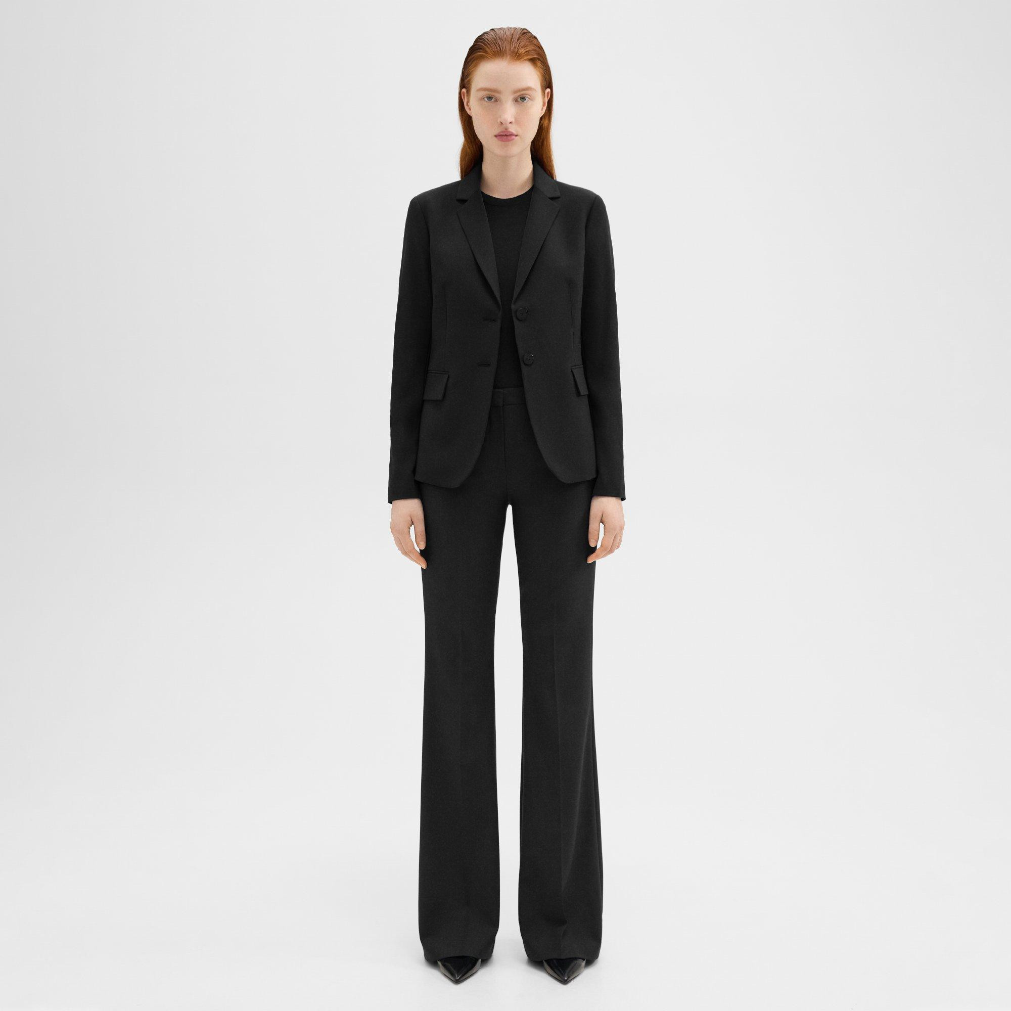 Demitria Pant in Good Wool | Theory