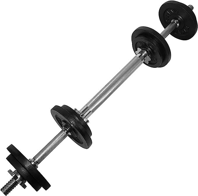 Yes4All Adjustable Dumbbell/ Selectorized Dumbbell 25, 40, 50, 52.5, 55, 60, 100, 105 to 200lbs w... | Amazon (US)