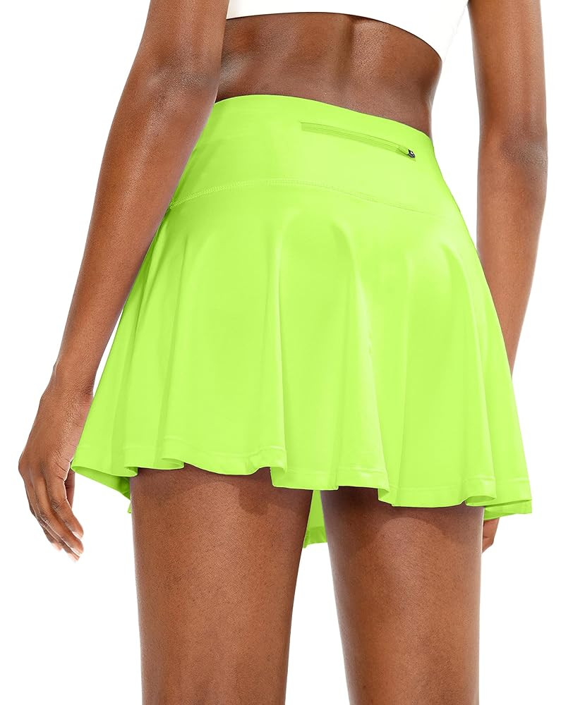 SANTINY Pleated Tennis Skirt for Women with 4 Pockets Women's High Waisted Athletic Golf Skorts S... | Amazon (US)