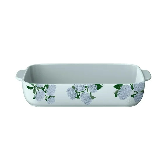 Beautiful 9”x13” Stoneware Baking Dish, Hydrangea Floral by Drew Barrymore | Walmart (US)