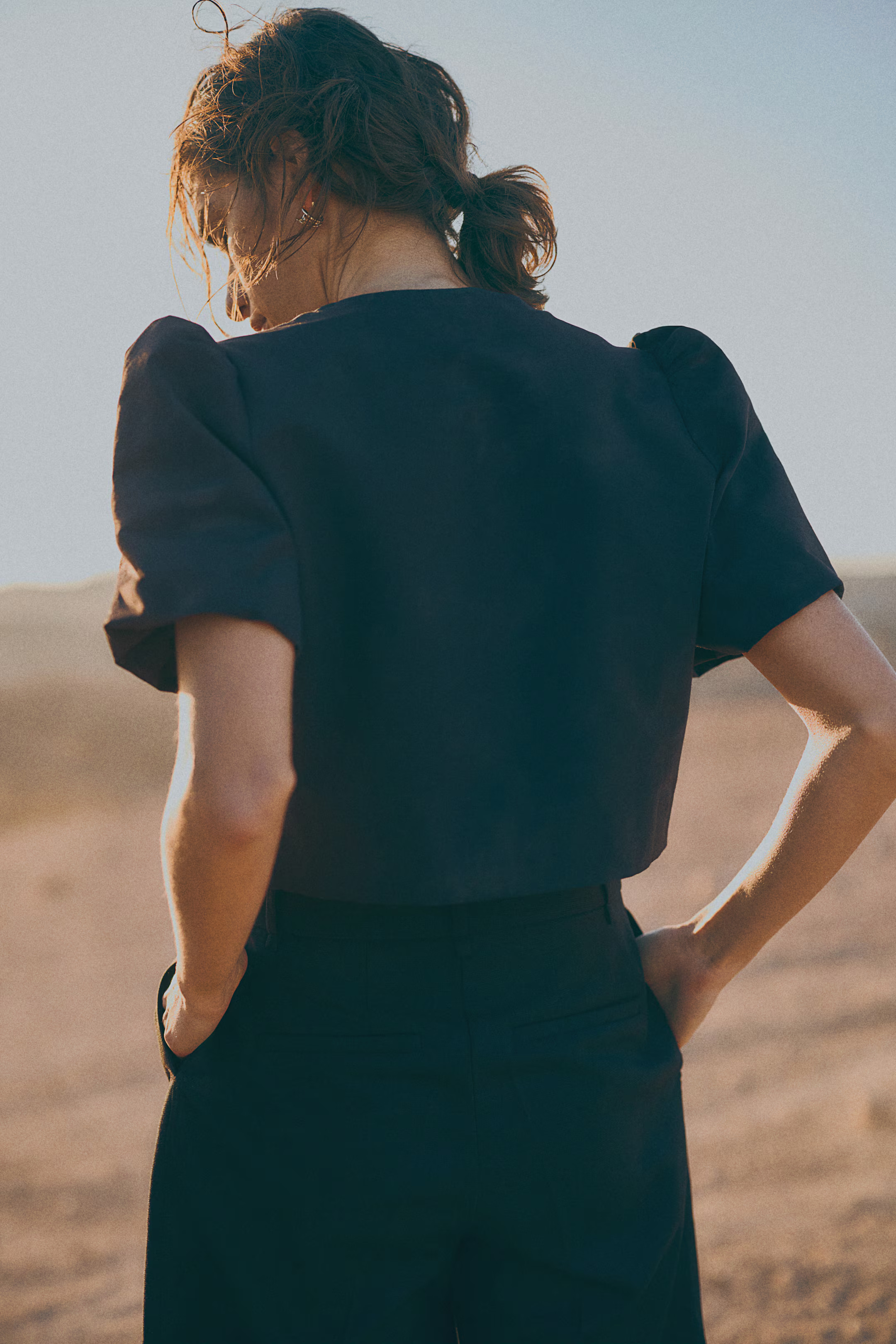 Camicetta con maniche a sbuffo | H&M (FR, IT, ES, PT, BE)