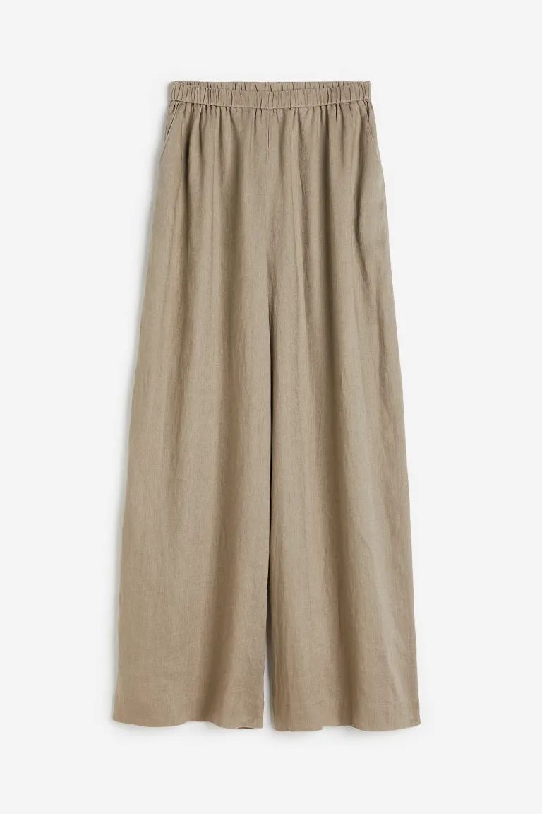 Wide-cut Linen Pants | H&M (US + CA)